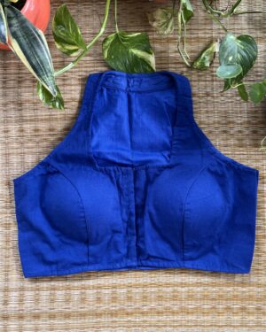 Deep Blue Blouse