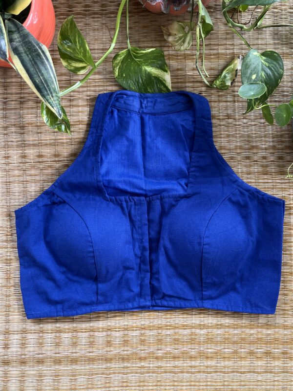 Deep Blue Blouse