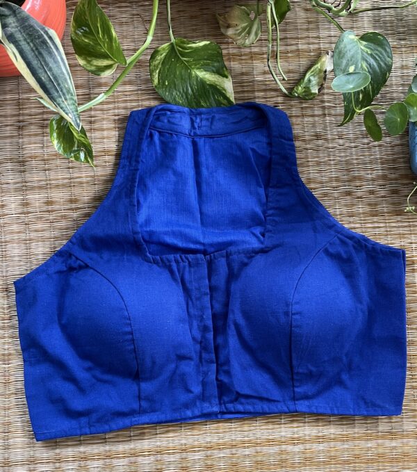 Deep Blue Blouse - Image 2