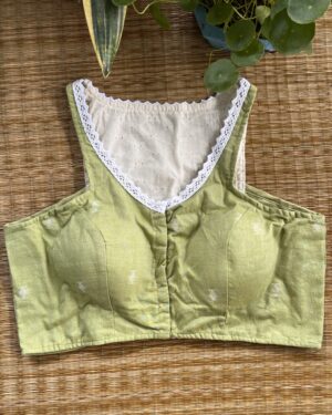 Cerame Printed Sleeveless Blouse