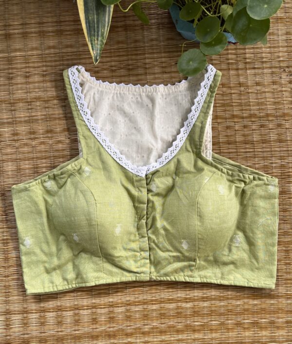 Cerame Printed Sleeveless Blouse