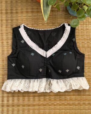 Black Designer Blouse