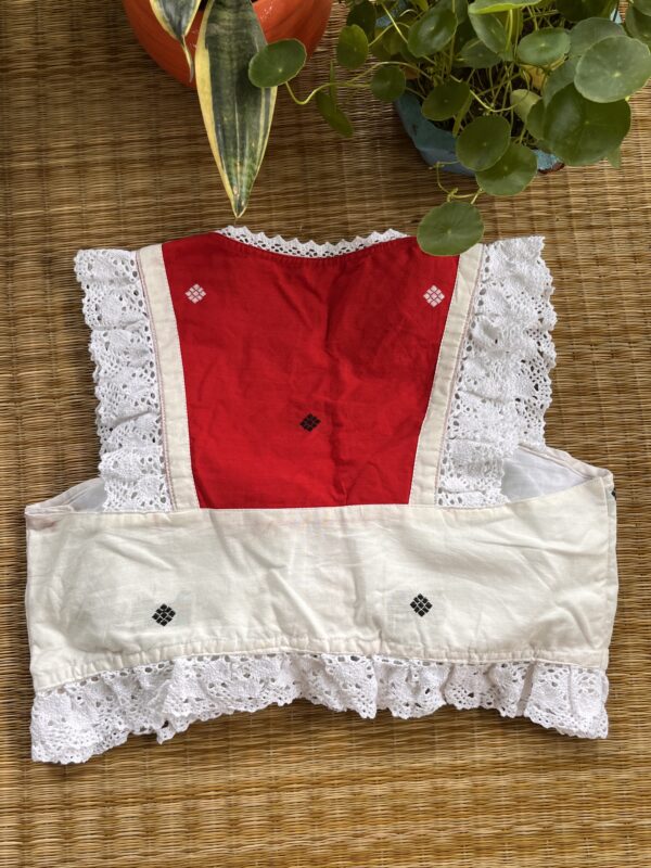 White Designer Blouse - Image 2